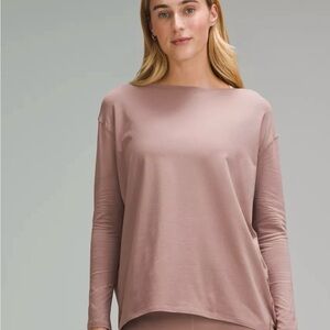 lululemon athletica Dusty Rose Long Sleeve Top
